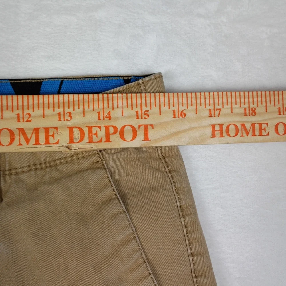 Denali‎ Mens Khaki Chino Pants Slim Straight Brown Workwear Trousers 32x30